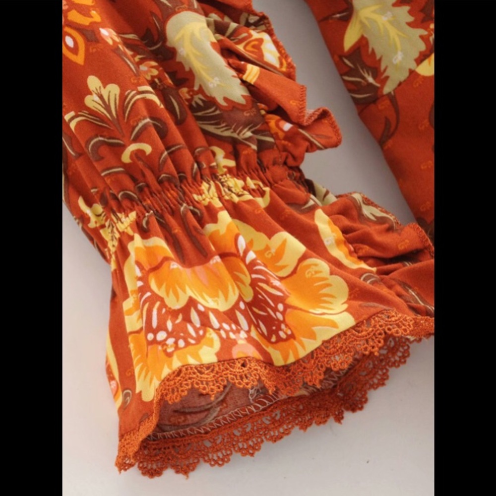Ruffle Front Wrap Dress LAST ONEπ - Picture 14 of 16